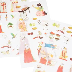 Clear Transparent Vinyl Sticker Sheets Custom Logo Factory Direct
