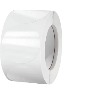 Clear Waterproof Permanent Adhesive Transparent Sealing Label Stickers for Packaging Envelopes and Jars 20/25/30/35/38/45/50mm