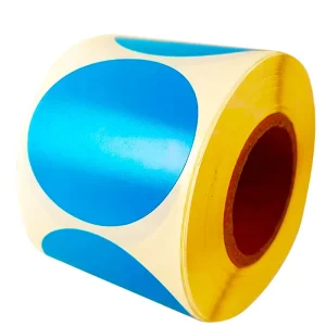 Color Thermal Sticker Rolls Preprinted Labels for Supermarket Use