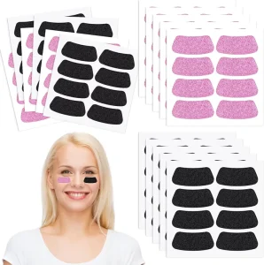 Colorful Glitter Vinyl Sports Eye Stickers Baseball & Lacrosse Fans Reusable Durable Party Game Sport Supplies