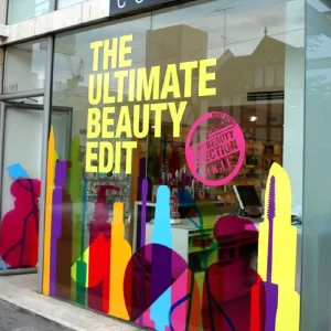 Commercial Sign Vinyl Window Signs Personalized Logo Print Business Window Decal Stickers