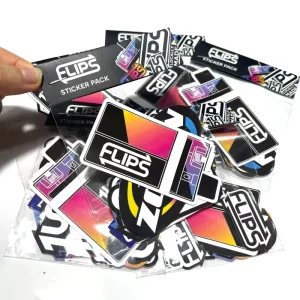 Company Brand Advertising Custom Pack Sticker with Packages Promotional Sticker