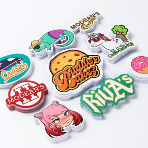 Company Design Labels Cartoon Waterproof Sticker Logo Adhesive Label Printing Holographic Vinyl Custom Die Cut Sticker Sheet