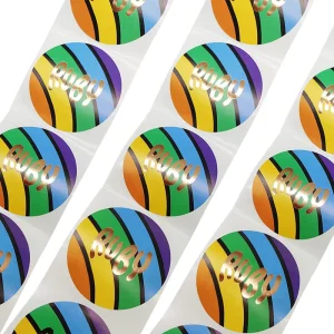 Company Logo Printed Promotional Logo Sticker