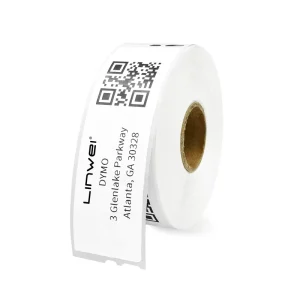 Compatible Dymo 30252 for Dymo Labelwriter 450 1 1 8″ X 3 1 2″ Address Labels 28x89mm 350 Labels
