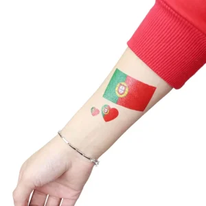 Cross border for Argentina Fan Flag Face Tattoo Sticker Paper Waterproof Competition Sports Day National Day