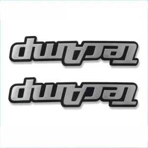 Custom 3D ABS Logo Stickers OEM Car Logos badges Waterproof and UV Resistant Plastic Product Labels
