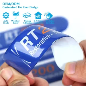 Custom 3D Dome Epoxy Transparent Label Sticker Personalized Round Resin Epoxy PVC Waterproof Logo Sticker