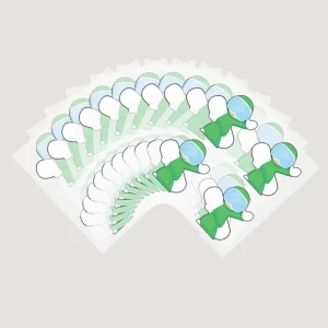 Custom 3D Embossed Adhesive Stickers UV Transfer Decals Eco friendly Waterproof Indoor Outdoor Use Packaging Customizable Decals