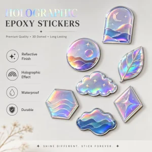 Custom 3D Epoxy Dome Resin Stickers Waterproof OEM ODM Epoxy Dome Logo Labels Low MOQ 500pcs