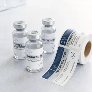 Custom 3M Strong Adhesive Labels for Small Bottles Heavy Duty & Weatherproof Factory Direct