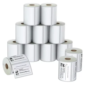 Custom 4×6 Shipping Label Thermal Sticker Paper Label Rolls Printer Food Direct Barcode Label