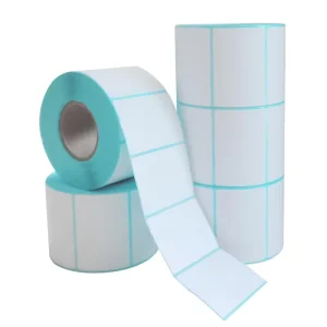Custom 60mm*40mm Thermal Direct Adhesive Shipping Label Stickers Barcode Labels Heat Sensitive Printable Paper Thermal Sticker
