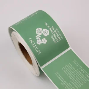 Custom Adhesive Label Factory Direct Sell Customized Size Sticker Coated Matt Glossy Packaging Labels