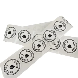 Custom Adhesive Roll Logo Labels Stickers for Package