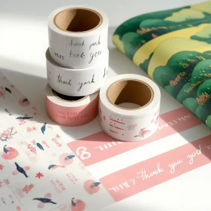 Custom Adhesive Roll Vinyl Circle Label Sticker Waterproof Round Sticker Printing
