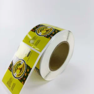 Custom Adhesive Self-adhesive Waterproof Vinyl Custom Logistics PP Packaging Labels Printable Packaging Labels