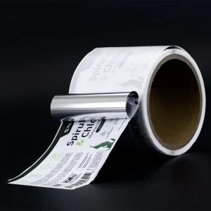 Custom Adhesive Sticker Labels for Food Packaging Waterproof Silver Foil Vinyl Labels for Wine Bottles Special Product Label
