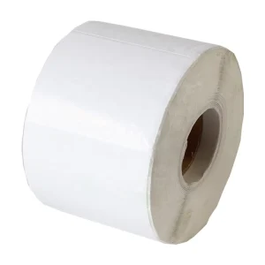 Custom Blank Label Rolls Round Multi Size Peelable Waterproof Disposable Self Adhesive Sticker