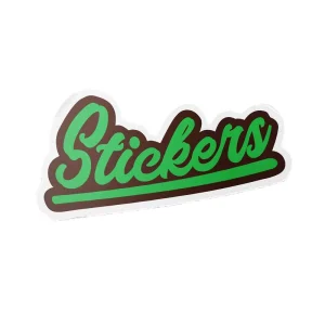 Custom Brand Logo Personalized Vinyl Waterproof Pack Promotional Die Cut Stickers