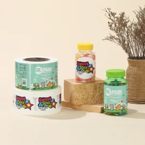 Custom Brand Logo Private Packaging Label Product Sticker Printing Adhesive Labels Rolls Waterproof Vinyl Paper Stickers