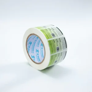 Custom Brand Logo Vinyl Waterproof Labeling Manufacturer Products Packaging Roll Bottle Paper Sticker Labels