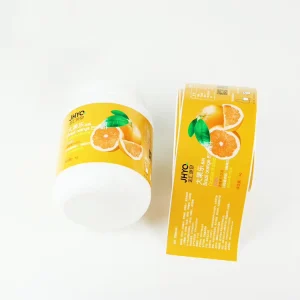 Custom Brand Name Logo Durable Waterproof Adhesive Roll Labels Stickers for Packaging ISO9001 Certified Custom Size Shape