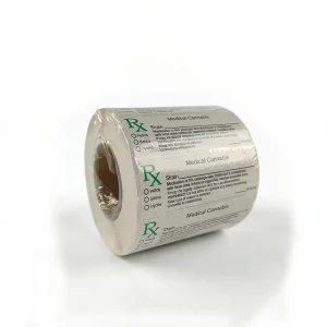 Custom Branded Self-Adhesive Product Information Label with Barcode Sticker