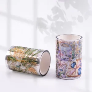 Custom Branding 3D Holographic Foil Transparent Pet Tape Manufacturer