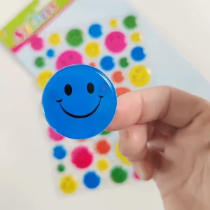 Custom Bulk 16pcs Stickers Sheets Emojis PVC Foam Stickers for Kids Teachers Planners Journals