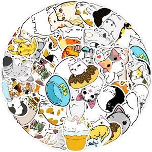 Custom Cartoon Anime Animal Stickers for Promotion