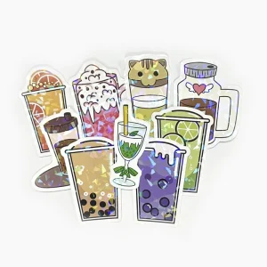 Custom Cartoon Anime Custom Die-Cut Vinyl Stickers Holographic Stickers PU Stickers with Your Own Design