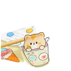 Custom Cartoon Gel Stickers Waterproof Eco Friendly Vinyl Sheets for Promotional Gifts
