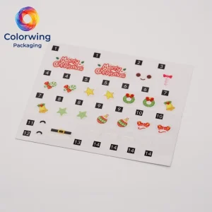Custom Cartoon Sticker Sheets for DIY Stationery and Gift Packaging Colorful Anime and Holiday Theme Decals