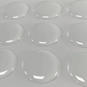 Custom Clear Dome Sticker Label Highly Transparent Epoxy Resin Stickers for Decoration