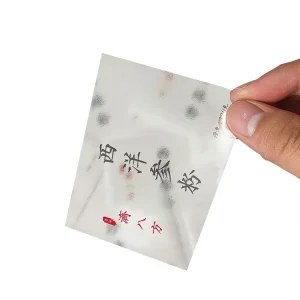Custom Clear Food Grade Transparent Labels Self Adhesive Waterproof Stickers for Powder Beverage Bottles & Bakery Products