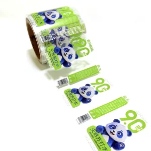 Custom Clear Waterproof Vinyl Labels for Food & Drinks Oil Resistant & Durable Custom Shapes and Processes
