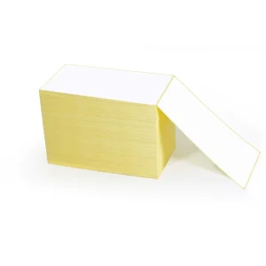 Custom Color 103mmx199mm Direct Thermal Label Etiqueta 103×199 Shipping Label Thermal Fanfold Label Sheet Sticker for Packaging