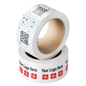 Custom Color Water Activated Die Cut BOPP Packing Tape for Carton Sealing Waterproof Self Adhesive