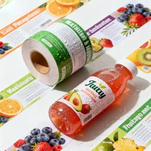 Custom Cosmetics Product Logo Bottle Paper Labels Tag Vinyl Foil Gold Sticker Adhesive Printing Waterproof Labels Printing
