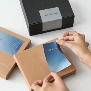 Custom Cosmetics Product Logo Bottle Paper Labels Tag Vinyl Foil Gold Sticker Adhesive Printing Waterproof Labels Printing