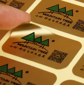 Custom Cosmetics Product Logo Bottle Paper Labels Tag Vinyl Foil Gold Strong Adhesive Printing Waterproof Labels