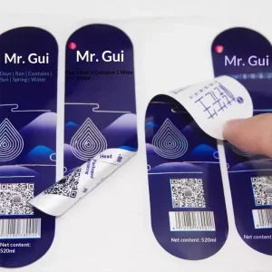 Custom Customizable Brand Ready Custom Material Logo Printing Custom Label Sticker for Product Packaging