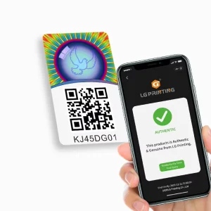 Custom Design Anti-counterfeiting System Label Hologram Sticker Printing