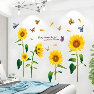 Custom Design Decal Printing Durable Waterproof Wall Decal Die cut Vinyl Removable Wall Sticker Decoration