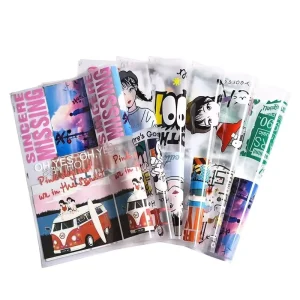 Custom Design Gang Sheet Plastisol Ink Thin Matte Clear Film Screen Print Transfer Printing Heat Transfer Sticker for T Shirts