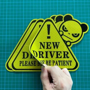 Custom Design Magnetic PVC Waterproof Eco-friendly Logo Stickers with Die-cut Printing for Car Bumper