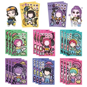 Custom Design Printed Vinyl Adhesive Sticker Holographic Effect Waterproof Kiss Cut for Industrial & Craft Use