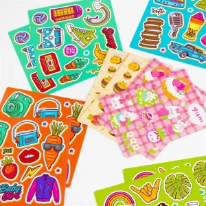 Custom Design Transparent Sticker Kiss Cut Adhesive UV Waterproof Cordial Cut Sticker Label Printing