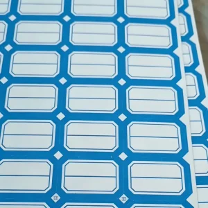 Custom Design logo Paper Sticker Direct Sale High Quality Paper Sticker logo Size Customizable